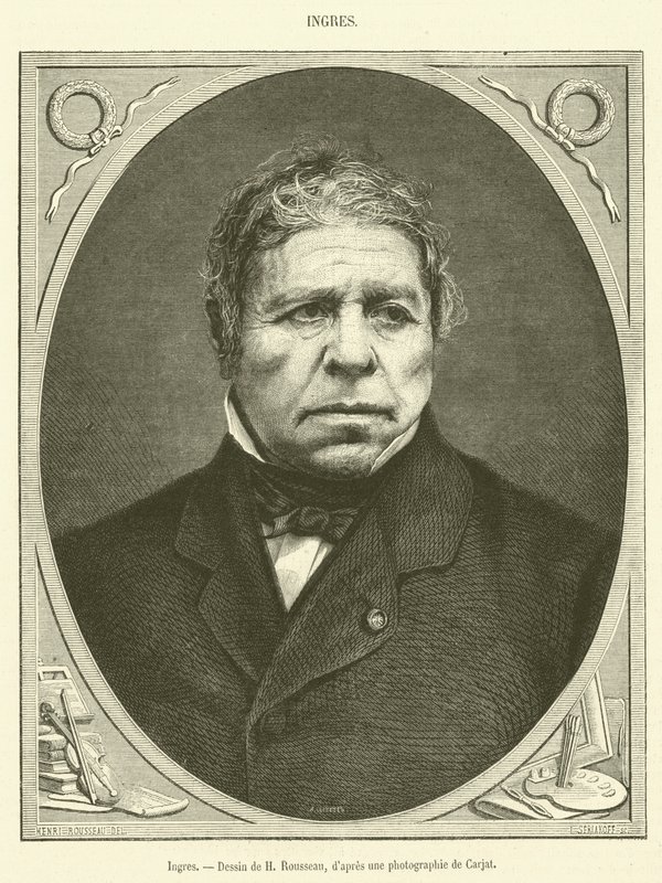 Ingres (gravure) - French School