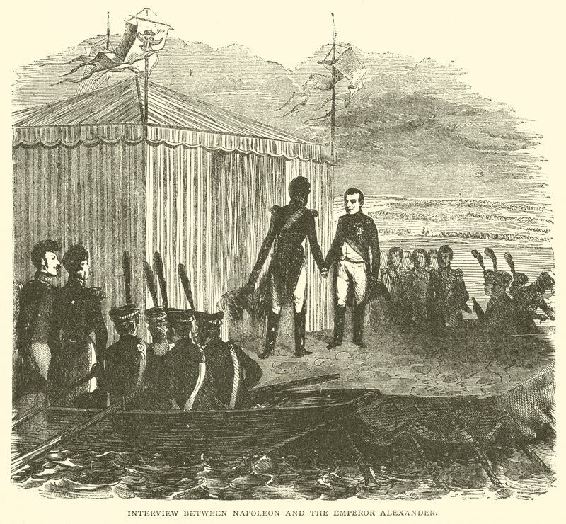 Entrevue entre Napoléon et l