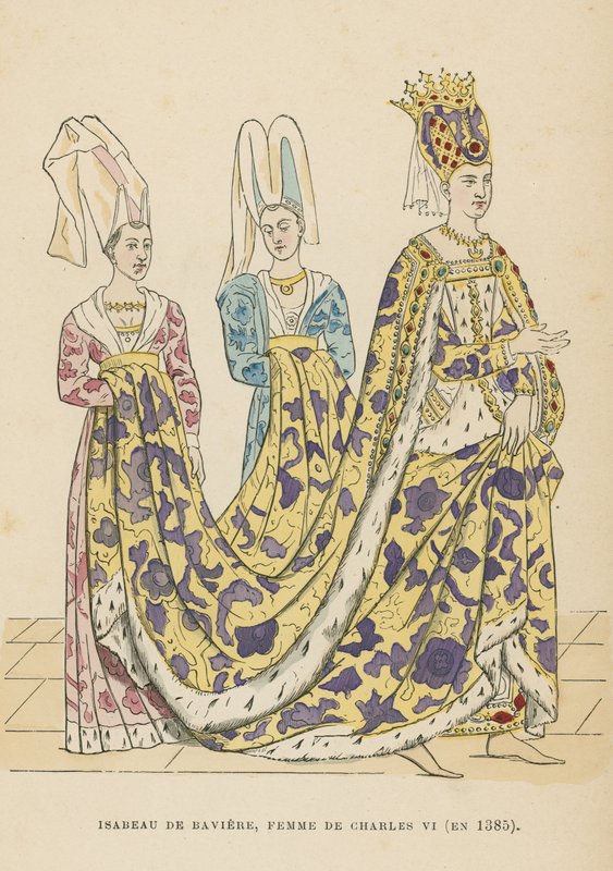 Isabeau de Bavière - French School