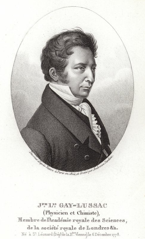 Joseph Louis Gay-Lussac - French School