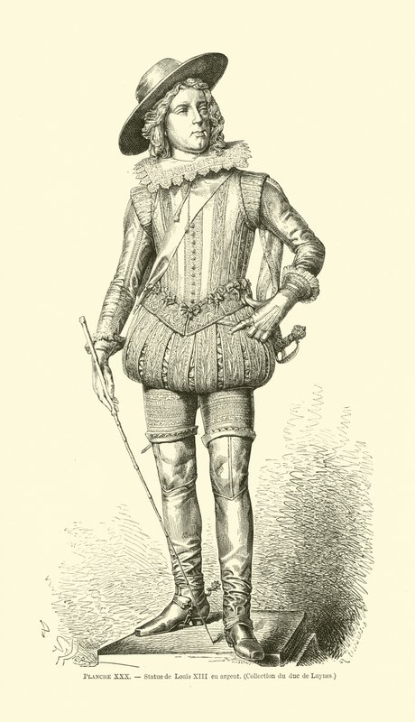 Roi Louis XIII de France - French School