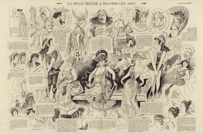 La Belle Hélène à travers les âges - French School