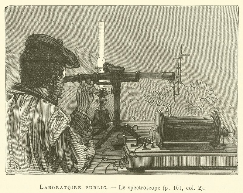Laboratoire public, Le spectroscope - French School