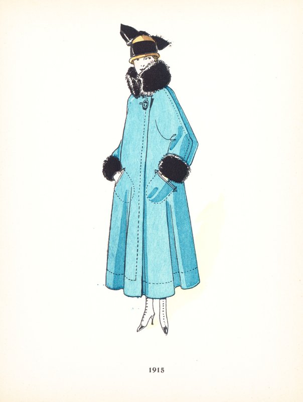 Mode féminine, 1915 - French School