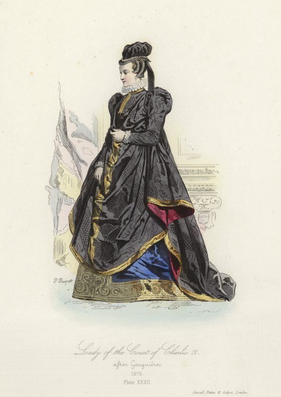 Dame de la cour de Charles IX de France - French School