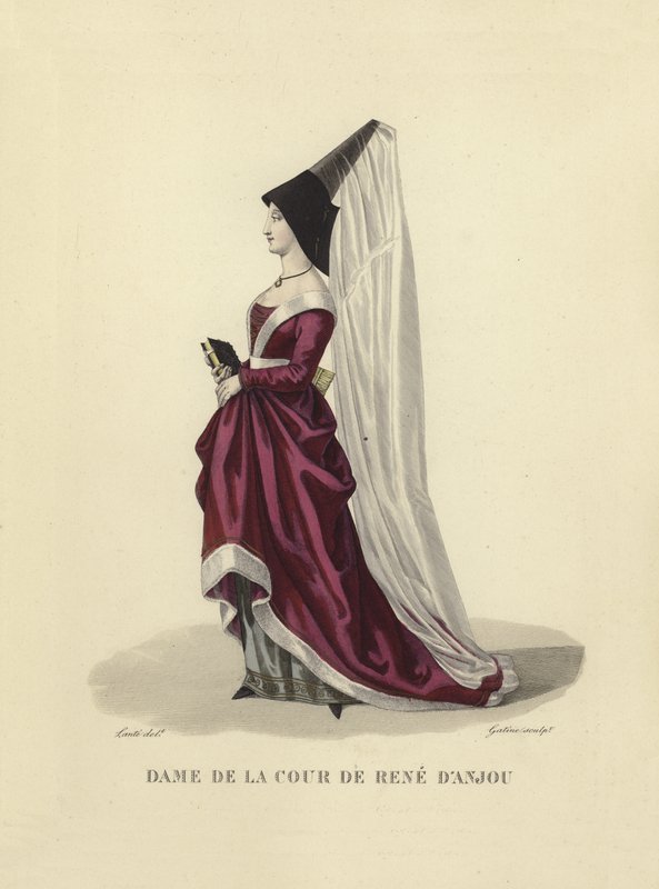 Dame de la cour de René d