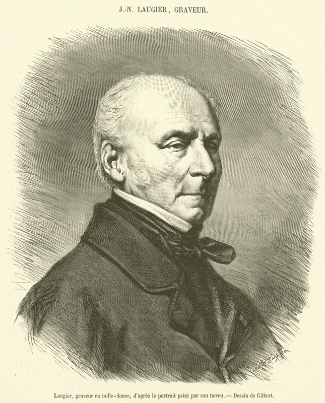Laugier, graveur en taille-douce - French School