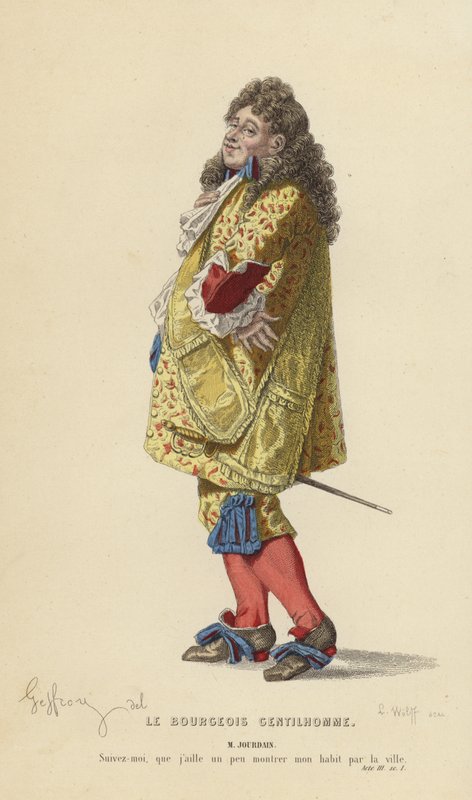 Le Bourgeois Gentilhomme - French School