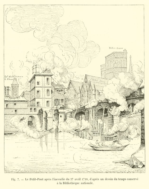 Le Petit-Pont après l