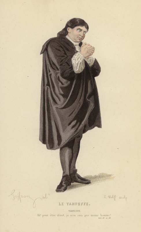 Le Tartuffe - French School