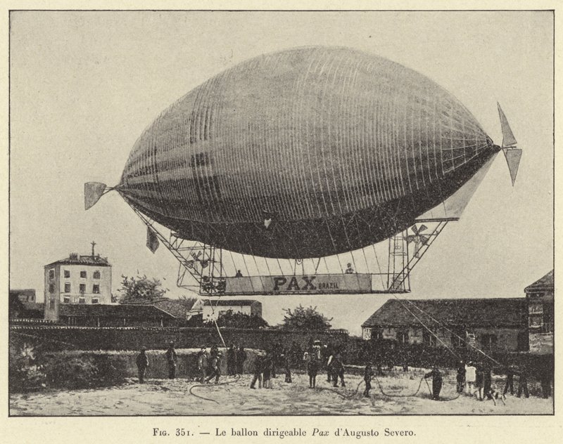 Le ballon dirigeable Pax d