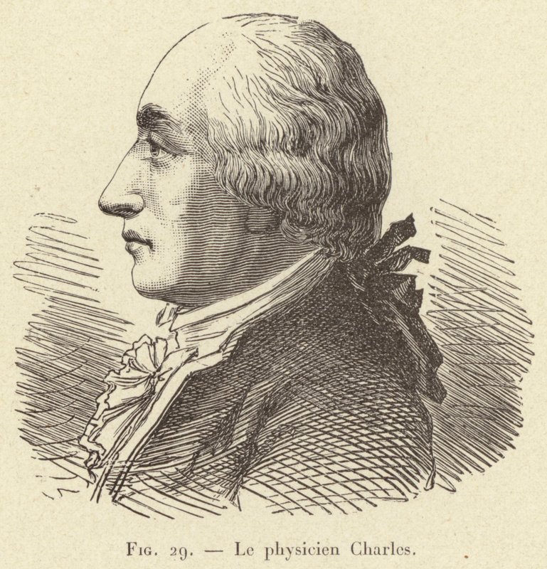 Le physicien Charles - French School
