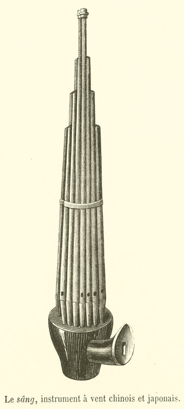 Le sang, instrument à vent chinois et japonais - French School