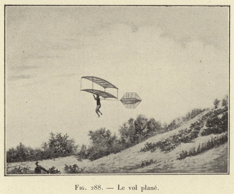Le vol plané - French School