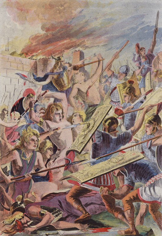 Les Gauloises de Vercingétorix - French School