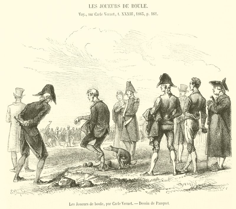 Les Joueurs de boule - French School
