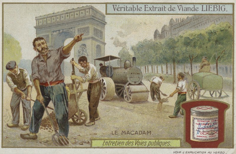 Carte Liebig représentant l