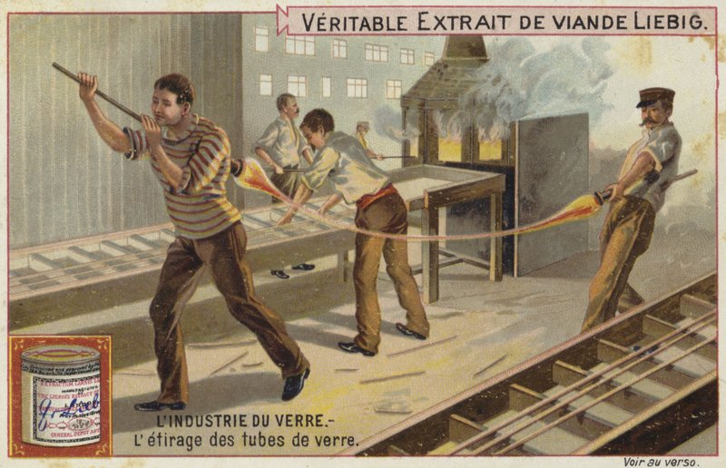 Carte Liebig représentant l