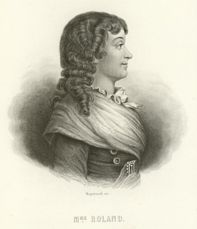 Madame Roland - French School