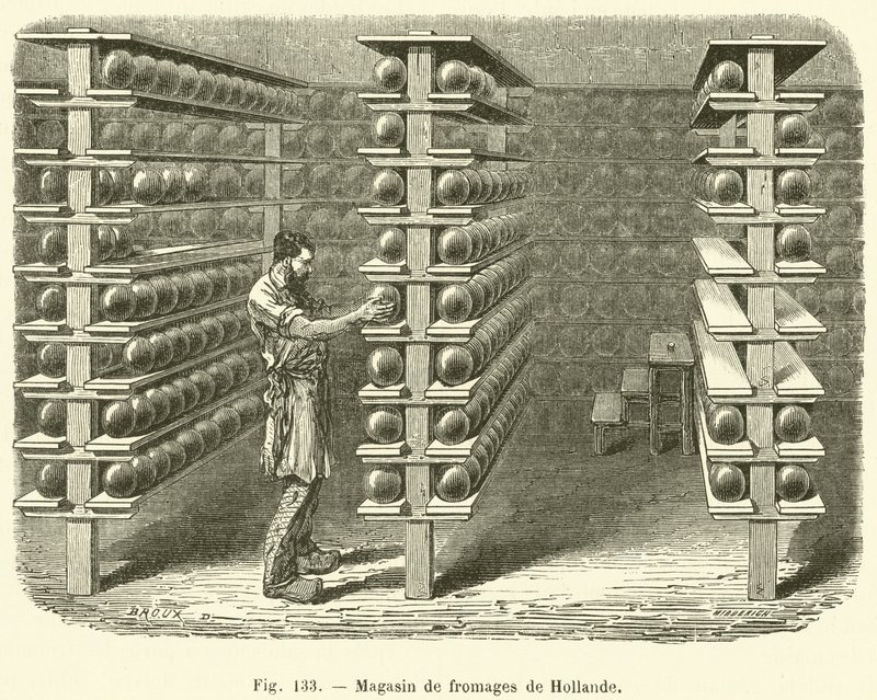 Magasin de fromages de Hollande - French School
