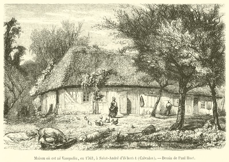 Maison où est né Vauquelin, en 1763, à Saint-André d