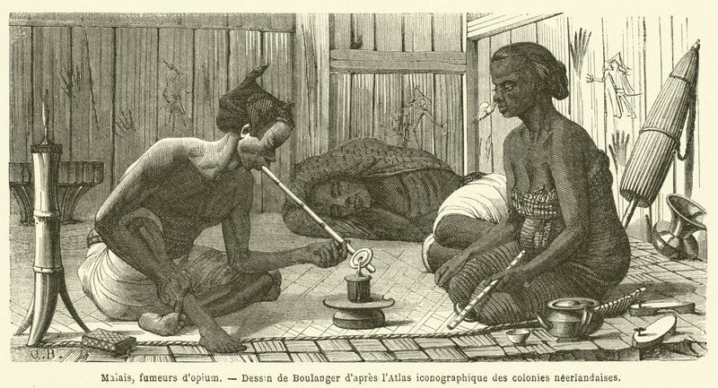 Malais, fumeurs d