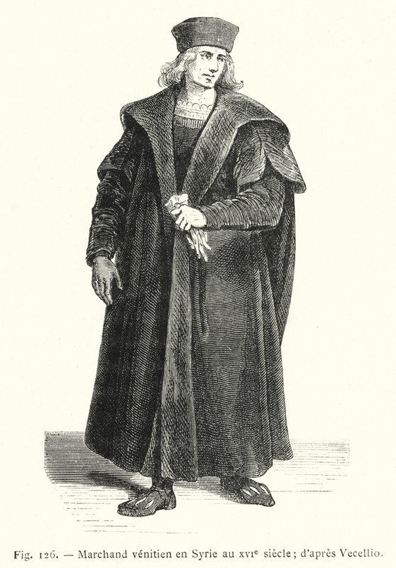 Marchand vénitien en Syrie au XVIe siècle (d