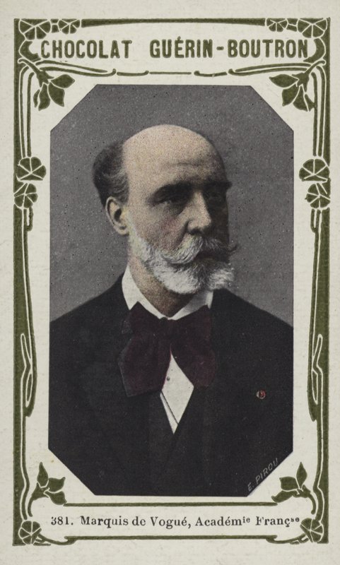 Marquis de Vogüé, Académie Française - French School