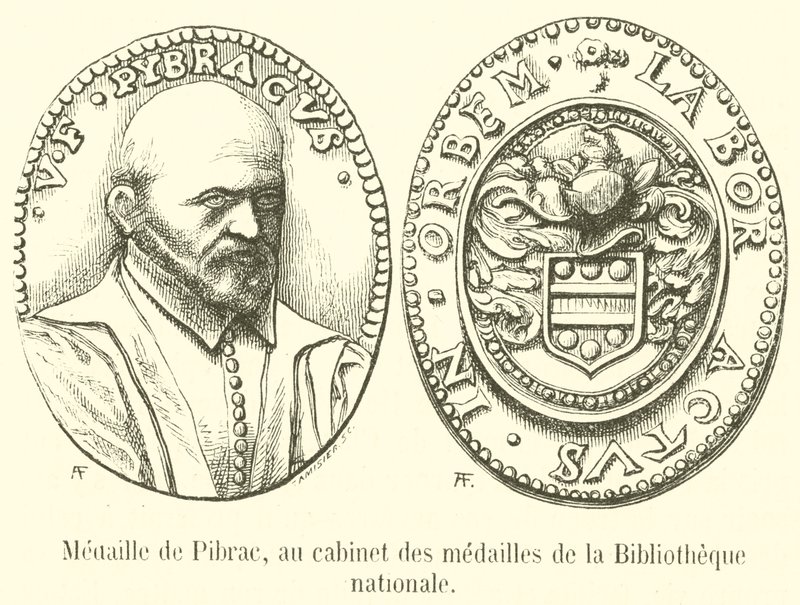 Médaille de Pibrac, au cabinet des médailles de la Bibliothèque nationale - French School