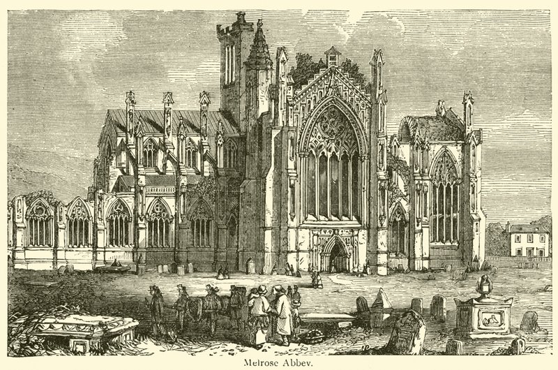 Abbaye de Melrose - French School
