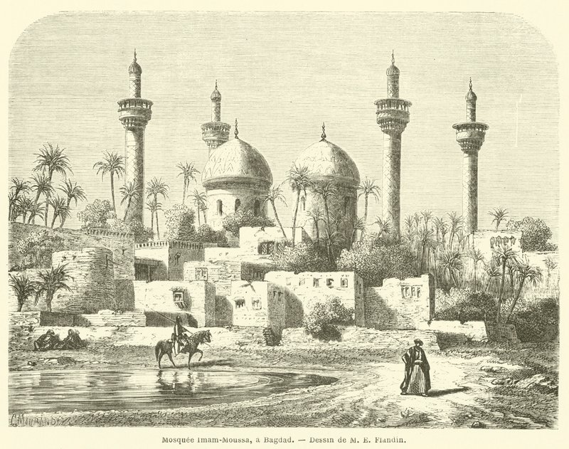 Mosquée Imam-Moussa, à Bagdad - French School