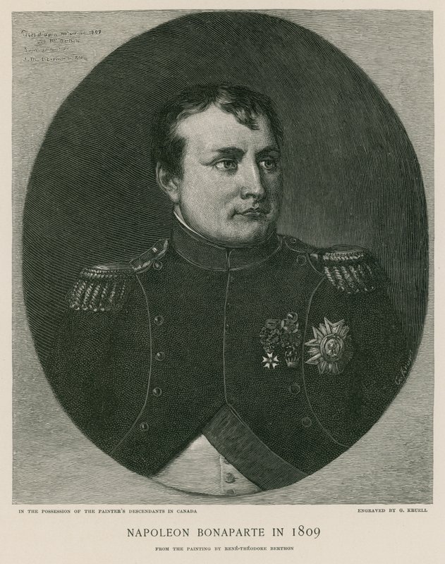 Napoléon Bonaparte en 1809 - French School