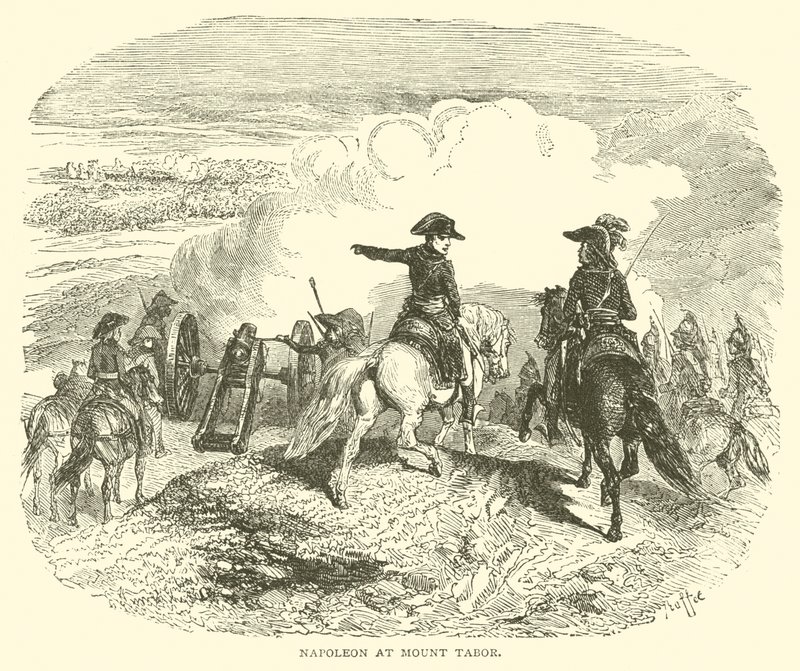 Napoléon au Mont Thabor - French School