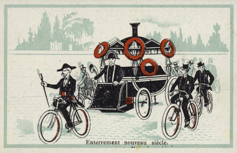 Nouveau siècle - funérailles - French School