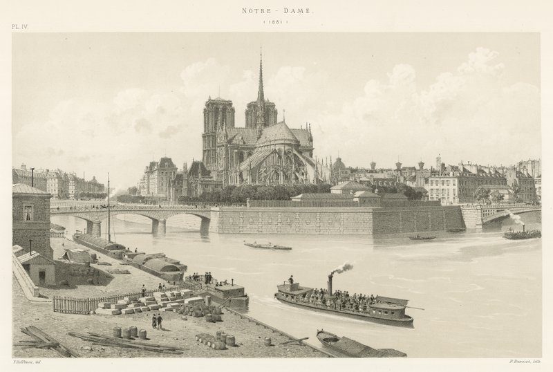 Notre-Dame, 1881 - French School