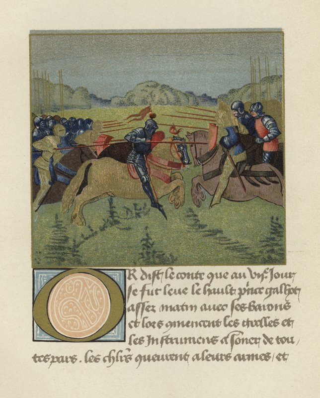 Palamède dans le tournoi à Soreloys - French School