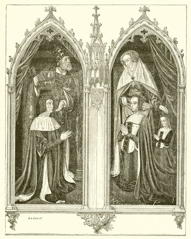 Pierre de Bourbon et Anne de Beaujeu, sa femme - French School