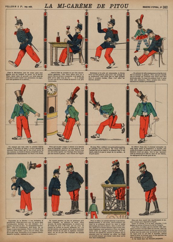 La mi-carême de Pitou - French School