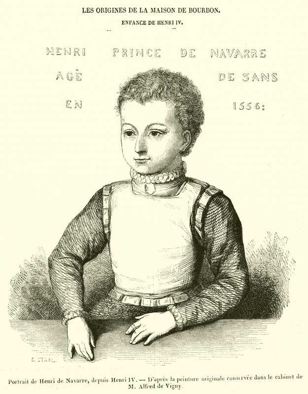 Portrait de Henri de Navarre, depuis Henri IV - French School