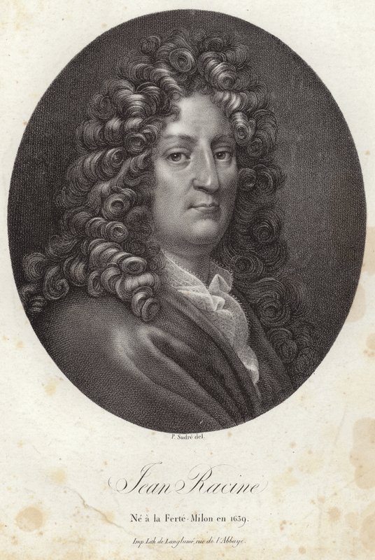 Portrait de Jean Racine - French School