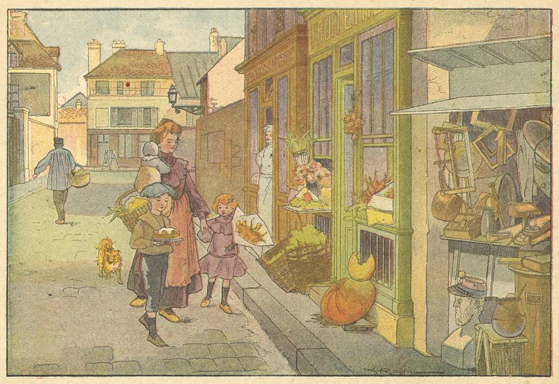 Préparatifs de fête - French School