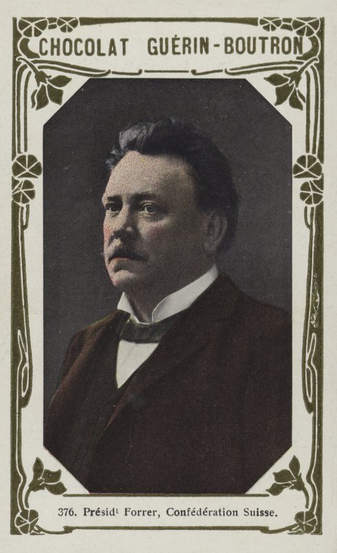 Président Forrer, Confédération Suisse - French School