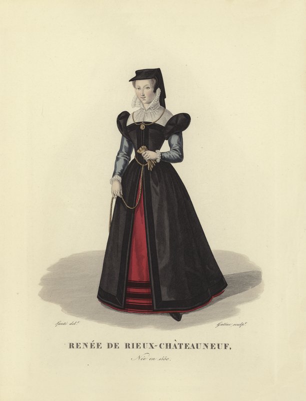 Renée de Rieuf, La Belle Châteauneuf - French School