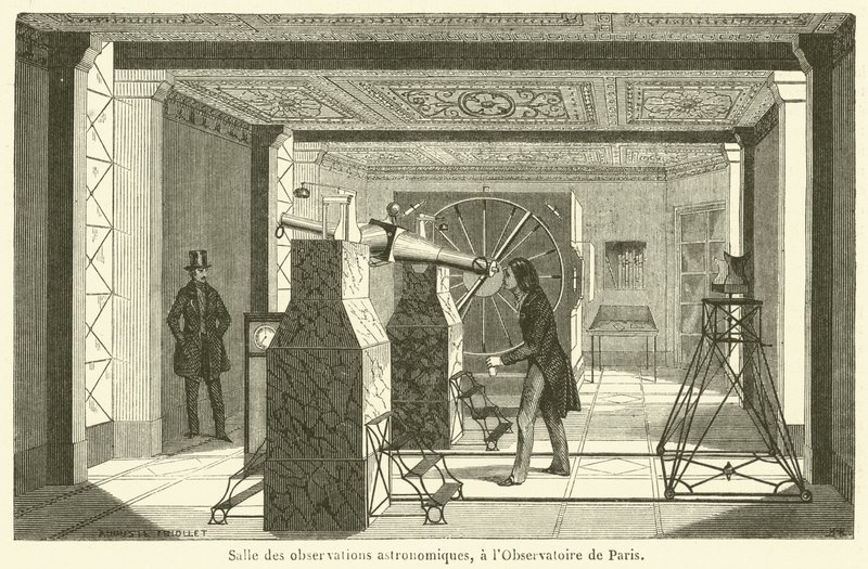 Salle des observations astronomiques, a l