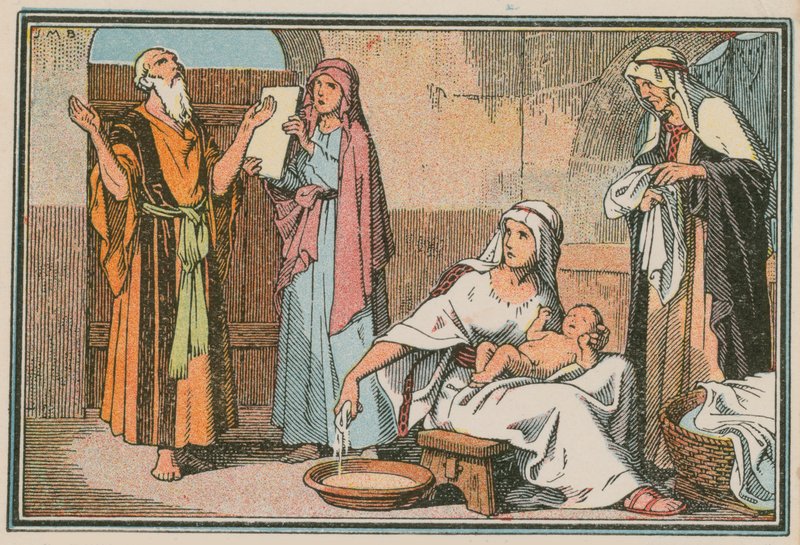 Scène de la vie de Jésus - French School