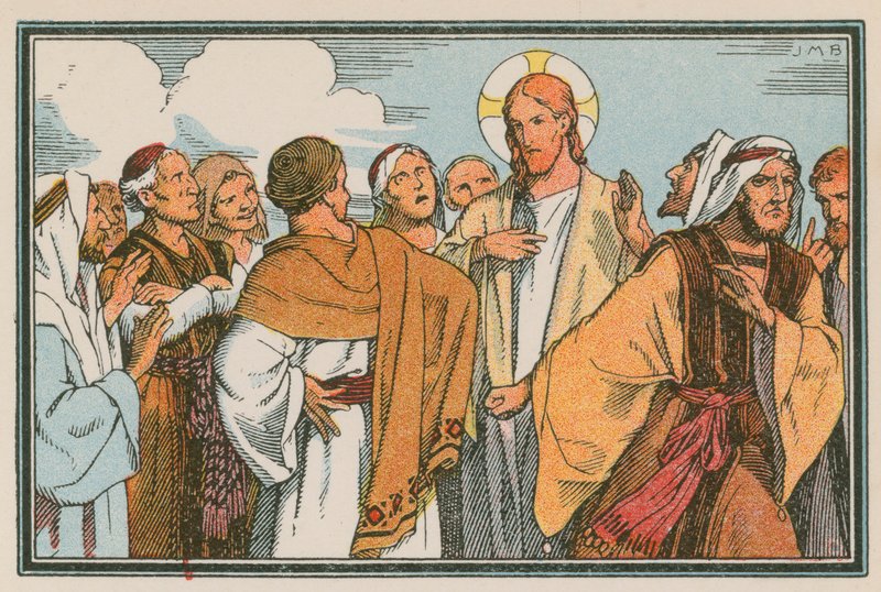 Scène de la vie de Jésus - French School