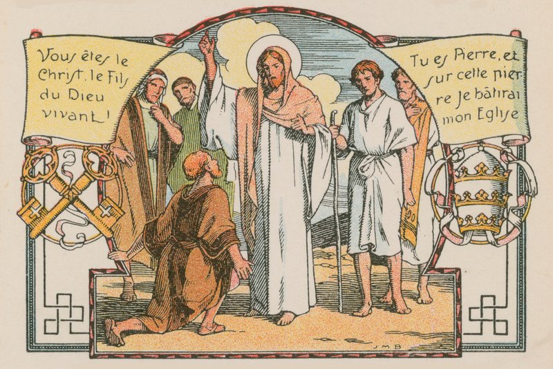 Scène de la vie de Jésus - French School
