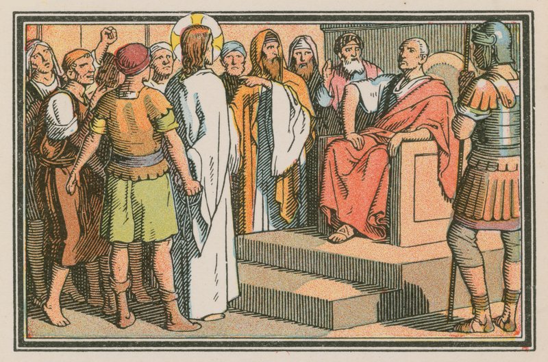 Scène de la vie de Jésus - French School