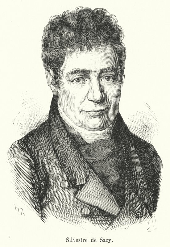 Silvestre de Sacy - French School