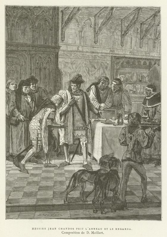 Sir John Chandos prit l